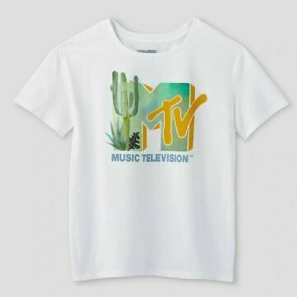 COPY - MTV Cactus Graphic T Shirt